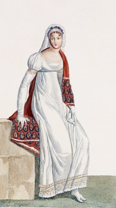 Ladies Day Dress, 1811 by Pierre de La Mesangere